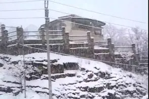 بارش شدید برف در کلیبر آذربایجان شرقی 