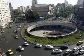 دیوارنگاره میدان ولیعصر نوروزی شد