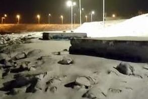 ارتفاع برف در این نقطه به 2 متر رسید