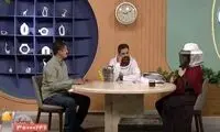 تیپ زنبورداری المیرا شریفی‌مقدم روی آنتن زنده