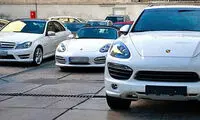 تریلی انباشته از فورد و پورشه در مسیر تهران