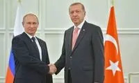 پیغام پوتین به اردوغان برای مذاکره با اوکراین