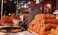 غذای عجیب و چندشناکی که در بازار اهواز رویت شد