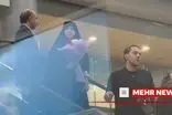 اولین تصویر از لحظه بازگشت نیلوفر شادمهری به ایران