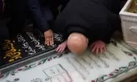 ادای احترام سردار قاآنی و قالیباف به شهید سلیمانی