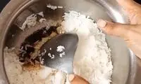 با این روش‌ها بوی سوختگی برنج را از بین ببرید!
