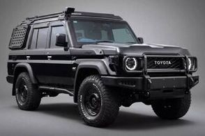 لندکروزر با لباس لاکچری وارد میدان شد