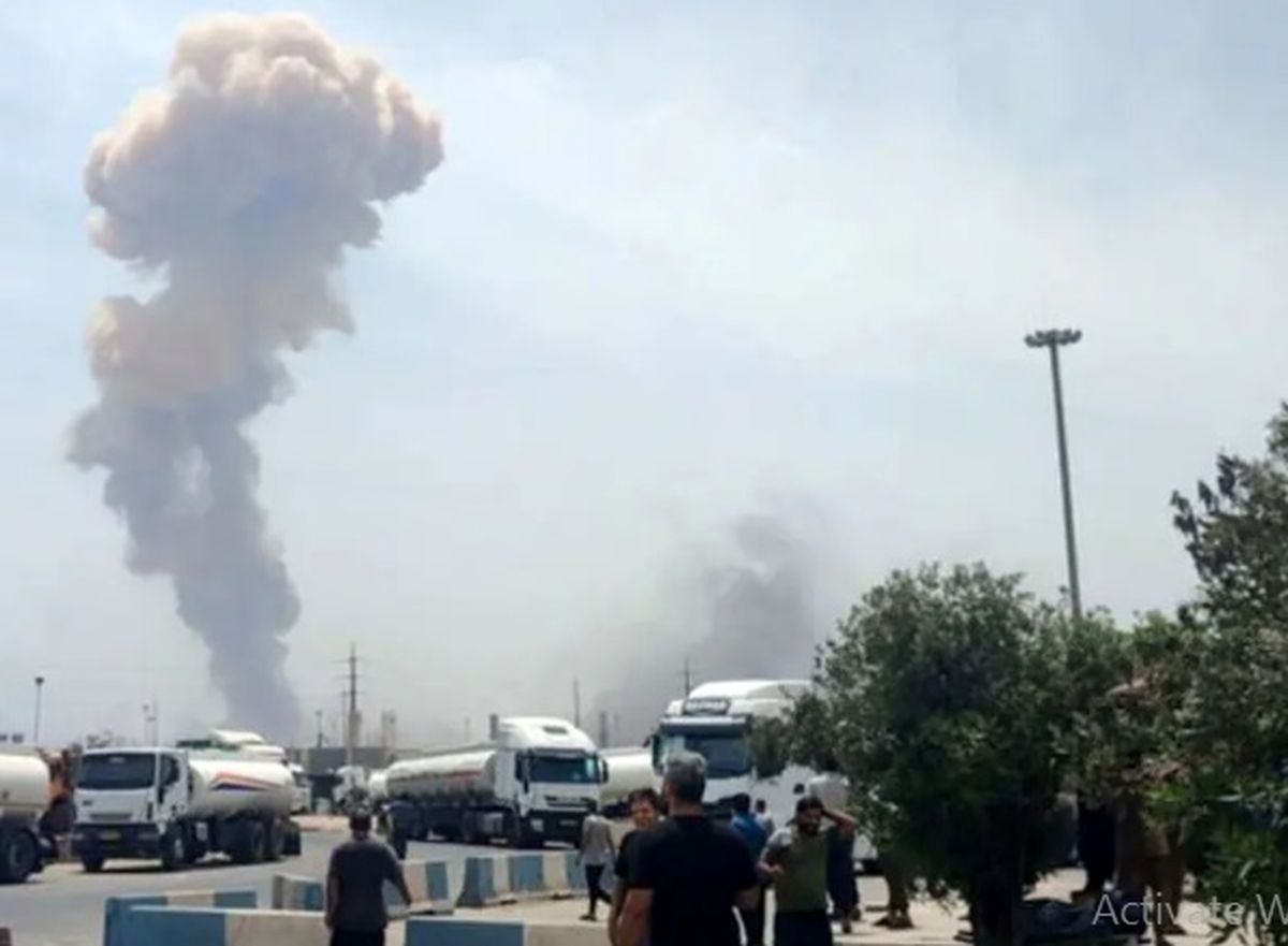محل دقیق انفجار در بندر شهید رجایی مشخص شد