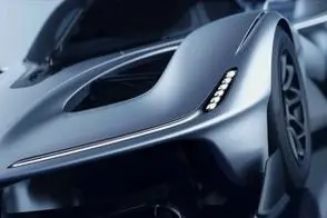 ابرخودروی ردبول به میدان رقابت آمد