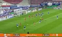 لحظه گل اول استقلال توسط روزبه چشمی