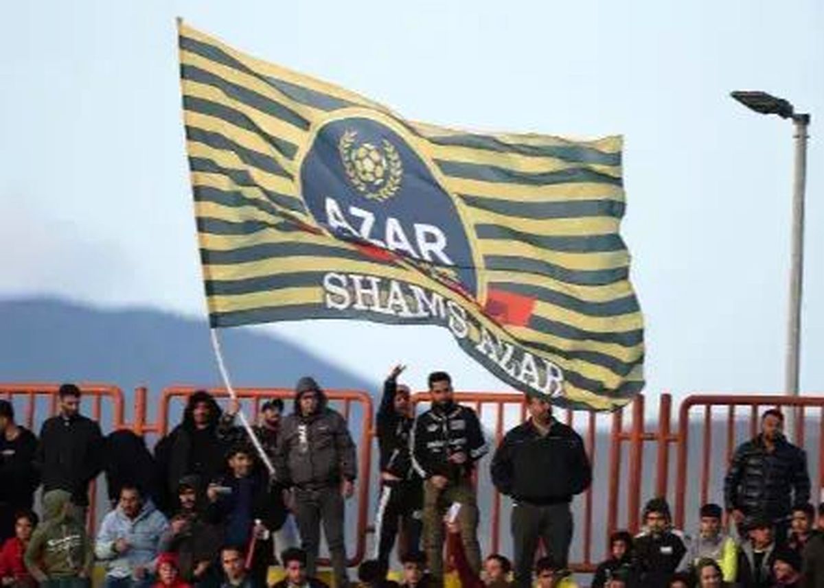 هواداران شمس‌آذر، تراکتوری‌ها را ادب کردند!