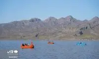 تصاویری که از حال خوب دریاچه ارومیه جلب‌توجه کرد