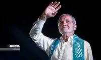 عکسی از حداد عادل در دفتر مسعود پزشکیان