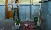 عکسی از نماز صبح زائران شاهچراغ پس از حمله خونین