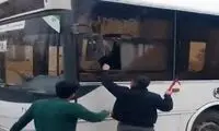 ماجرای حمله عجیب به یک اتوبوس در مشهد