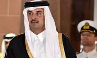 پوشش متفاوت امیر قطر در مراسم هنیه جلب‌توجه کرد