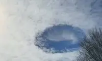حالت ترسناک و عجیب ابر‌ها در آسمان