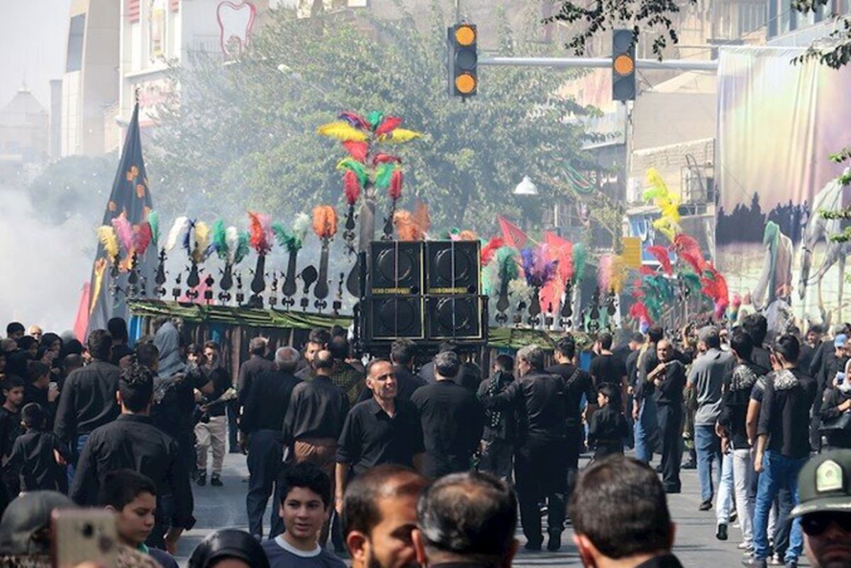 تصاویری از خیابان‌های تهران در روز تاسوعا