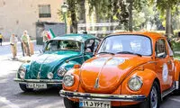 فولکس های رنگی دوباره در جاده چالوس