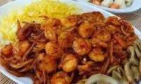 طرز تهیه دوپیازه میگو بندری و جنوبی اصیل 