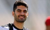 کریمی در تمرین کایسری اسپور آفتابی شد