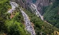 محور کندوان بازگشایی شد