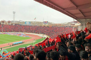  رقص آذربایجانی تراکتوری‌ها در ورزشگاه یادگار امام 