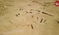 تصاویری شگفت‌انگیز از کشفیات در یک گورستان