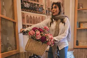 استایل جذاب مریم معصومی در سرای عامری‌ها