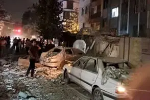 اصابت موشک به منطقه مسکونی در سعادت آباد 