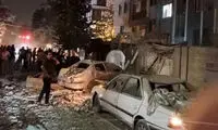 اصابت موشک به منطقه مسکونی در سعادت آباد 