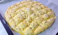 این نان بربری ساده را در خانه درست کنید