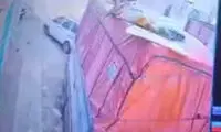 سقوط راننده کامیون از ارتفاع هنگام استراحت