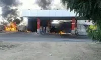 4 کشته بر اثر آتش‌سوزی جایگاه سوخت بمپور