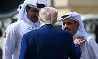 رفتار عجیب ترامپ با مقامات قطری