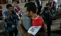 برخورد صمیمانه و احساسی ستاره پرسپولیس و یحیی