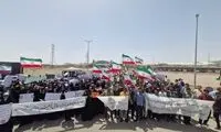 امروز تجمع حمایت از غنی‌سازی در فردو برگزار شد