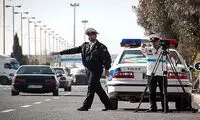 توقیف نیسان با راننده ۱۲ساله در قزوین