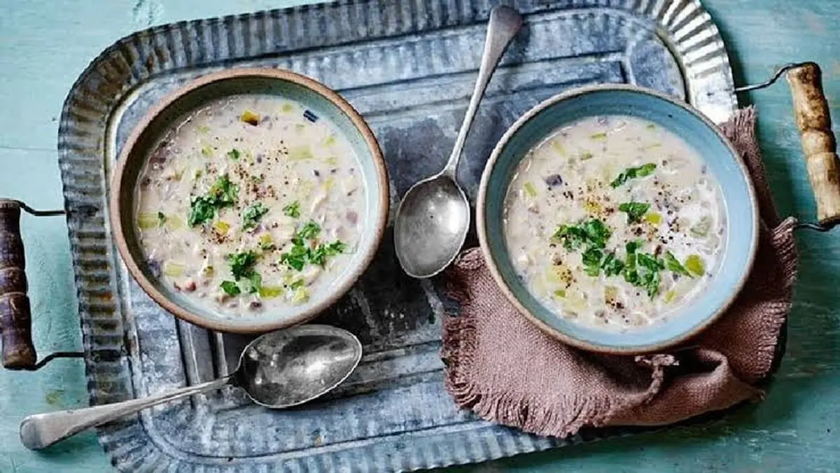 طرز تهیه سوپ شیر و قارچ؛ خوشمزه و به سبک رستورانی