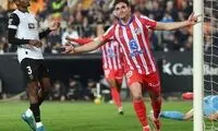 اتلتیکومادرید با بردی دراماتیک به صدرنشینان نزدیک‌تر شد