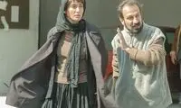 قابی دو نفره و قدیمی از هدیه تهرانی و اصغر فرهادی