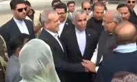 پزشکیان با استقبال مریم نواز شریف وارد لاهور شد