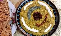 طرز تهیه آش بادمجان به روش همدانی