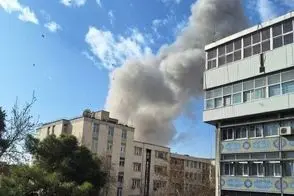 اولین ویدئو از شهرک بعثت پس حمله هوایی آمریکا