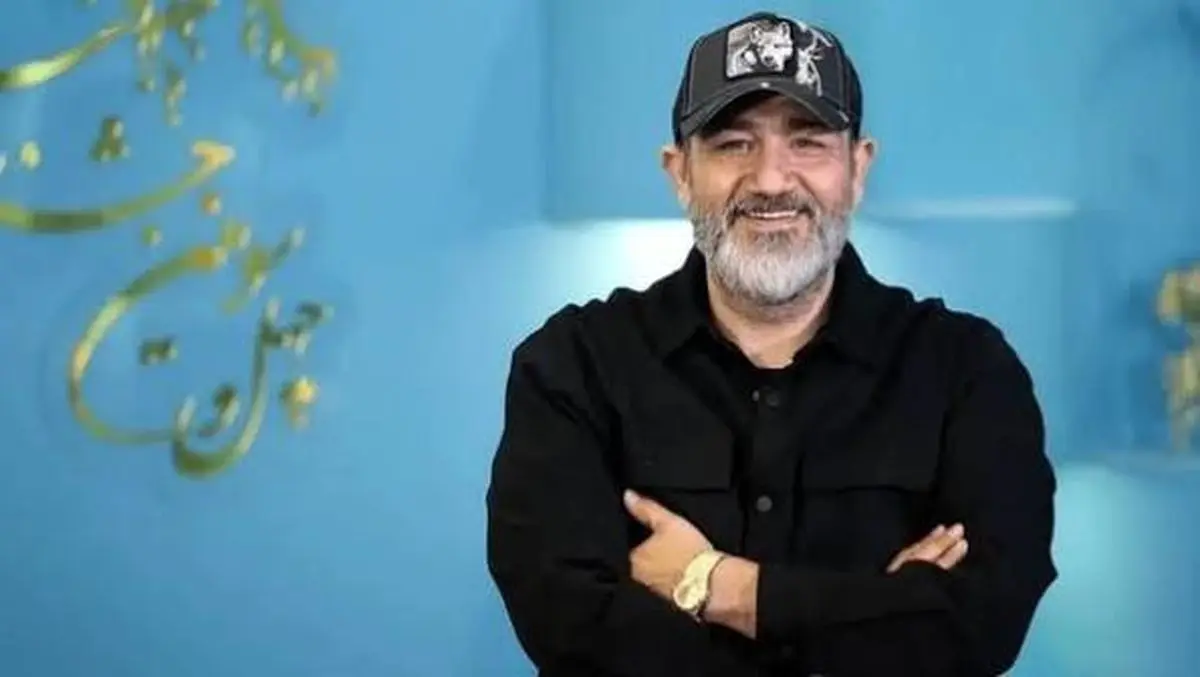 تصویری از سینه‌زنی مهران غفوریان در بازار تهران