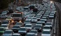 وضعیت فاجعه‌بارِ ترافیک در اتوبان رشت به تهران