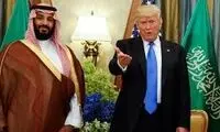 ترامپ و بن‌سلمان در حال تماشای تلویزیون!