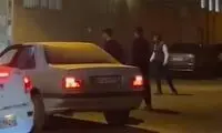 نزاع و درگیری شدید در یکی از خیابان‌های کرمان
