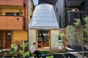 تصاویر حیرت‌انگیز از خانه 19 متری در ژاپن