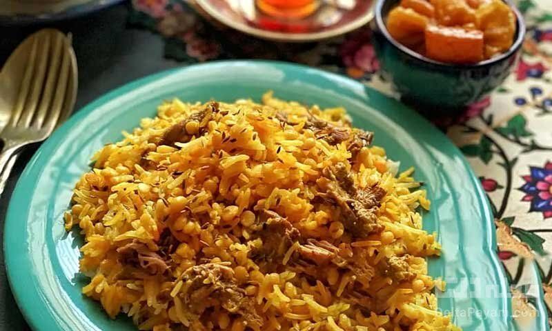 طرز تهیه لپه پلو؛ یک پلوی مخلوط جذاب